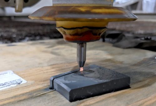 Waterjet Cutting with Silicon Carbide Abrasive