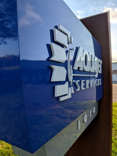 AquaJet Sign Artwork
