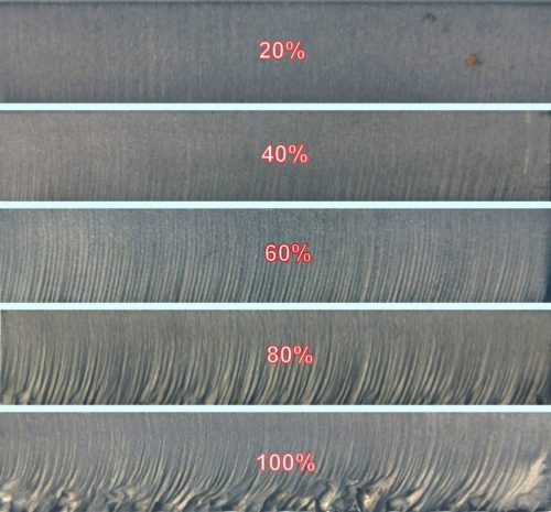 Waterjet Cut Quality Comparison